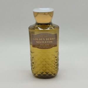 Bath & Body Works Golden Berry Mistletoe Body Wash with Pro Vitamin B5 Aloe 10oz